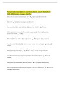 Ryanair Initial Topic 2 Exam&vert; Questions &lpar;Latest Update 2026&sol;2027&rpar;&NewLine;With 100&percnt; Correct Answers &vert;Verified