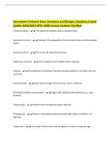 Semmelweis Entrance Exam Chemistry and Biology&vert; Questions &lpar;Latest&NewLine;Update 2026&sol;2027&rpar; With 100&percnt; Correct Answers &vert;Verified&NewLine;