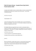 FNAN 522 Module 6 Review &ndash; Complete Finance Study Guide & Practice Questions &lpar;2026&rpar;