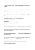 Finance Final Exam Review &ndash; Complete Study Guide & Practice Test &lpar;2026&rpar;