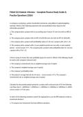 FNAN 522 Module 4 Review &ndash; Complete Finance Study Guide & Practice Questions &lpar;2026&rpar;