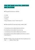 STNA TEST BANK 2026 FULL QUESTIONS&NewLine;AND SOLUTIONS&NewLine;