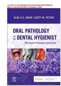Oral Pathology for the Dental Hygienist 8th Edition by Ibsen Complete Test Bank With Questions and Answers &lpar;Verified Solutions&rpar; &vert;ISBN-13&NewLine;978-0323764032 &vert;  Dental Hygiene Exam Prep &vert; All Chapters &vert; Already Graded A&plus; pdf