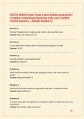 NCCCO Mobile Crane Exam  Study Pack &lpar; Latest Update 2026&rpar;