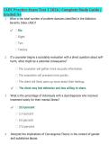 CADC Practice Exam Test 1 2026 &vert; Complete Study Guide &vert; &NewLine;Graded A&plus;