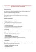 AQA PSYCHOLOGY - RESEARCH METHODS 2026-2027 EXAM PAPER QUESTIONS WITH &NewLine;100&percnt; VERIFIED SOLUTIONS ACE YOUR EXAMS