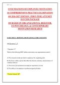  FOUNDATIONS OF EMPLOYEE MOTIVATION&colon; Comprehensive Practice Exam &lpar;2026-2027 Edition&rpar;