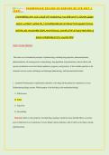 CHAMBERLAIN COLLEGE OF NURSING NU 578 UNIT 1 EXAM 2026&ndash;2027 LATEST UPDATE &vert; COMPREHENSIVE PRACTICE QUESTIONS&comma; DETAILED ANSWER EXPLANATIONS&comma; COMPLETE STUDY REVIEW & EXAM PREPARATION GUIDE PDF