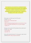 NSG 4100 FINAL EXAM ACTUAL COMPLETE REAL &NewLine;EXAM NEWEST 2026-2027 QUESTIONS AND CORRECT &NewLine;ANSWERS &lpar; EXPERT VERIFIED AND DETAILED &NewLine;ANSWERS&rpar; FOR QUARANTEED PASS &vert; ALREADY A&plus; &NewLine;GRADED &vert; GET IT 100&percnt; ACCURATE&excl;&excl;