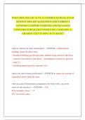 WSET DIPLOMA D1 ACTUAL COMPLETE REAL EXAM &NewLine;NEWEST 2026-2027 QUESTIONS AND CORRECT &NewLine;ANSWERS &lpar; EXPERT VERIFIED AND DETAILED &NewLine;ANSWERS&rpar; FOR QUARANTEED PASS &vert; ALREADY A&plus; &NewLine;GRADED &vert; GET IT 100&percnt; ACCURATE&excl;&excl; 