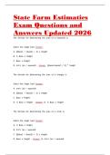 State farm  latest 2026 &vert; 2027 package deal Questions and Answers All Verified