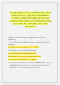 NUR 201 EXAM 3 ACTUAL COMPLETE REAL EXAM &NewLine;NEWEST 2026-2027 QUESTIONS AND CORRECT &NewLine;ANSWERS &lpar; EXPERT VERIFIED AND DETAILED &NewLine;ANSWERS&rpar; WITH RATIONALES FOR QUARANTEED &NewLine;PASS &vert; ALREADY A&plus; GRADED &vert; GET IT 100&percnt; &NewLine;ACCURATE&excl;&excl;