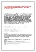 WGU D169 OA FINAL EXAM  300 ACTUAL QUESTIONS AND &NewLine;CORRECT ANSWERS WITH RATIONALE LATEST 2026 &NewLine;ALREADY GRADED A&plus; 