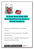 APEA 3P Exam Study 2026 &vert; 300&plus; Exam Questions & Answers &vert; Primary Care&comma; Pharmacology&comma; Cardiology&comma; Women's Health&comma; Pediatrics & Internal Medicine