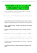 Louisiana Real Estate &ndash; Licensing Exam Study Guide&comma; Real Estate Principles&comma; and State Law Review
