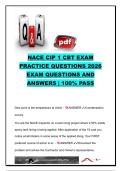 NACE CIP Level 1 CBT Certification Exam 2026 &vert; 250&plus; Practice Questions & Verified Answers &vert; Coating Inspection&comma; Surface Preparation&comma; Corrosion Control&comma; SSPC&comma; ISO & ASTM Standards Review
