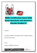 NERC System Operator Certification Exam 2026 &vert; 500&plus; Exam Questions & Verified Answers &vert; Balancing Authority&comma; Reliability Coordinator&comma; Transmission Operations&comma; ACE&comma; NERC Standards & Bulk Electric System