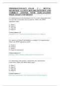 PERIODONTOLOGY EXAM 2 &vert; DENTAL&NewLine;HYGIENIST &vert; LATEST 2025-2026 QUESTION AND&NewLine;CORRECT ANSWER WITH EXPLANATION
