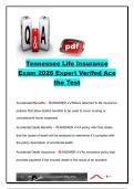 TENNESSEE LIFE & HEALTH INSURANCE EXAM COMPLETE PACKAGE DEAL