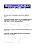 MN Dental Jurisprudence Exam 2020 with correct answers 100&percnt;
