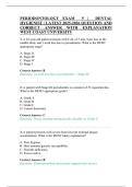 PERIODONTOLOGY EXAM 5 &vert; DENTAL&NewLine;HYGIENIST &vert; LATEST 2025-2026 QUESTION AND&NewLine;CORRECT ANSWER WITH EXPLANATION