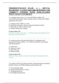 PERIODONTOLOGY EXAM 6 &vert; DENTAL&NewLine;HYGIENIST &vert; LATEST 2025-2026 QUESTION AND&NewLine;CORRECT ANSWER WITH EXPLANATION