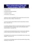 Mock Jurisprudence Exam with correct answers 100&percnt; 2026