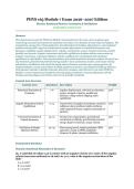 PHYS 165 Module 7 Exam &ndash; Physics&colon; Rotational Motion&comma; Gravitation & Oscillations &ndash; 2026&ndash;2027 Edition &ndash; 25-Question Actual Exam