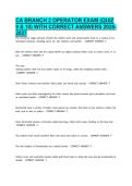 CA BRANCH 2 OPERATOR EXAM &lpar;QUIZ 9 & 10&rpar; WITH CORRECT ANSWERS 2026-2027&period;