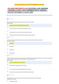 NSG 6020 Midterm Exam&comma; NSG 6020&comma; South University &ndash; Comprehensive Practice Questions and Verified Answers