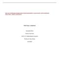 PSYC 351 TEXTBOOK CRITIQUE-FINAL PAPER ASSIGNMENT &vert; 2026 UPDATE &vert; WITH COMPLETE SOLUTIONS - LIBERTY UNIVERSITY&period;