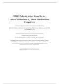 NR283 Pathophysiology Exam Review &lpar;2026&sol;2027 Edition&rpar; &ndash; Chamberlain University BSN Curriculum &vert; Disease Mechanisms & Clinical Manifestations Competency &vert; 50 Practice Questions with Correct Answers and Rationales