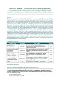 PHYS 165 Module 4 Exam &ndash; Physics&colon; Portage Learning &ndash; 2026&sol;2027 Academic Year &ndash; Two-Dimensional Kinematics and Motion Exam