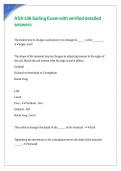 ASA 106 Sailing Exam with verified detailed answers