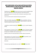 MPJE COMPOUNDING &vert;ACTUAL EXAM QUESTIONS AND VERIFIED ANSWERS&vert;GRADED A&plus;&vert;PASS ON FIRST ATTEMPT&vert;BRAND NEW 2026&sol;2027 UPDATE&excl;&excl;&excl;&excl;