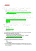 NUR2513 Maternal Exam 1 Questions and Answers Winter 2025&sol;2026 Rasmussen