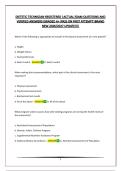DIETETIC TECHNICIAN REGISTERED &vert;ACTUAL EXAM QUESTIONS AND VERIFIED ANSWERS&vert;GRADED A&plus;&vert;PASS ON FIRST ATTEMPT&vert;BRAND NEW 2026&sol;2027 UPDATE&excl;&excl;&excl;&excl;