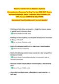 Robotic&colon; Introduction to Robotics Systems  &NewLine;Comprehensive Resource To Help You Ace 2026-2027 Exams &NewLine;Includes Frequently Tested Questions With ELABORATED &NewLine;100&percnt; Correct COMPLETE SOLUTIONS  &NewLine;Guaranteed Pass First Attempt&excl;&excl; Current Update&excl;&excl;