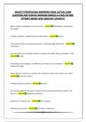 MILADY&rsquo;S PROFESSIONAL BARBERING EXAM &vert;ACTUAL EXAM QUESTIONS AND VERIFIED ANSWERS&vert;GRADED A&plus;&vert;PASS ON FIRST ATTEMPT&vert;BRAND NEW 2026&sol;2027 UPDATE&excl;&excl;&excl;&excl;