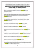 NC BARBER STATE BOARD EXAM STUDY GUIDE &vert;ACTUAL EXAM QUESTIONS AND VERIFIED ANSWERS&vert;GRADED A&plus;&vert;PASS ON FIRST ATTEMPT&vert;BRAND NEW 2026&sol;2027 UPDATE&excl;&excl;&excl;&excl;