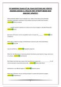PSI BARBERING EXAM&vert;ACTUAL EXAM QUESTIONS AND VERIFIED ANSWERS&vert;GRADED A&plus;&vert;PASS ON FIRST ATTEMPT&vert;BRAND NEW 2026&sol;2027 UPDATE&excl;&excl;&excl;&excl;