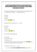 VA STATE BOARD BARBER PREP&vert;ACTUAL EXAM QUESTIONS AND VERIFIED ANSWERS&vert;GRADED A&plus;&vert;PASS ON FIRST ATTEMPT&vert;BRAND NEW 2026&sol;2027 UPDATE&excl;&excl;&excl;&excl;
