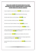 TEXAS CLASS A BARBER STATE BOARD EXAM&vert;ACTUAL EXAM QUESTIONS AND VERIFIED ANSWERS&vert;GRADED A&plus;&vert;PASS ON FIRST ATTEMPT&vert;BRAND NEW 2026&sol;2027 UPDATE&excl;&excl;&excl;&excl;