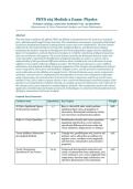 PHYS 165 Module 2 Exam &ndash; Physics&colon; Portage Learning &ndash; 2026&sol;2027 Academic Year &ndash; Measurements&comma; SI Units&comma; Dimensional Analysis&comma; and Vector Mathematics Exam