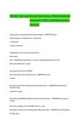 MPJE Arizona Pharmacy Law Exam &lpar;AZ MPJE&rpar; Latest Updated Practice Questions and Verified Answers Study Guide