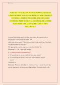 NURS 201 FINAL EXAM ACTUAL COMPLETE REAL &NewLine;EXAM NEWEST 2026-2027 QUESTIONS AND CORRECT &NewLine;ANSWERS &lpar; EXPERT VERIFIED AND DETAILED &NewLine;ANSWERS&rpar; WITH RATIONALES FOR QUARANTEED &NewLine;PASS &vert; ALREADY A&plus; GRADED &vert; GET IT 100&percnt; &NewLine;ACCURATE&excl;&excl;