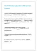 ACI Written Exam Questions With Correct Answers