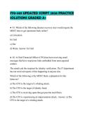 SY0-601 UPDATED SCRIPT 2026 PRACTICE&NewLine;SOLUTIONS GRADED A&plus;&NewLine;