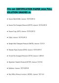 SY0-601 CERTIFICATION PAPER 2026 FULL&NewLine;SOLUTION GRADED A&plus;