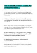 SY0-601 EXAMINATION SET 2026 SOLVED&NewLine;QUESTIONS GRADED A&plus;